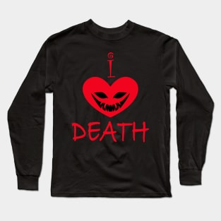 I Heart Death Long Sleeve T-Shirt